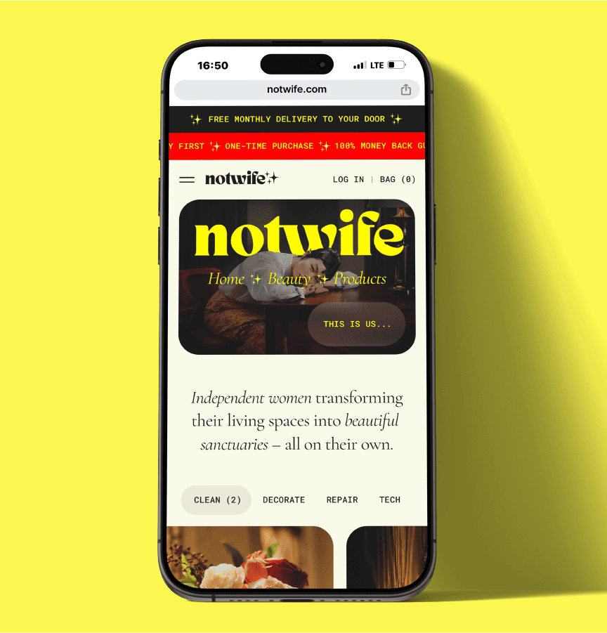 Notwife Website