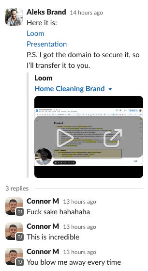 Slack Screenshot